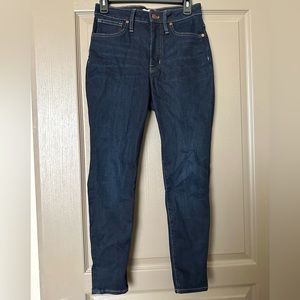 Madewell curvy high-rise skinny